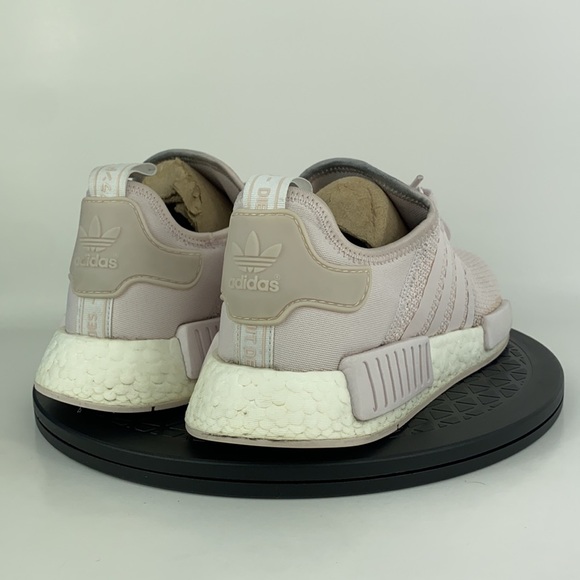 Adidas Originals NMD R1 Pink/White Athletic Running Shoes B37652 Women's Size 10 - Picture 5 of 11